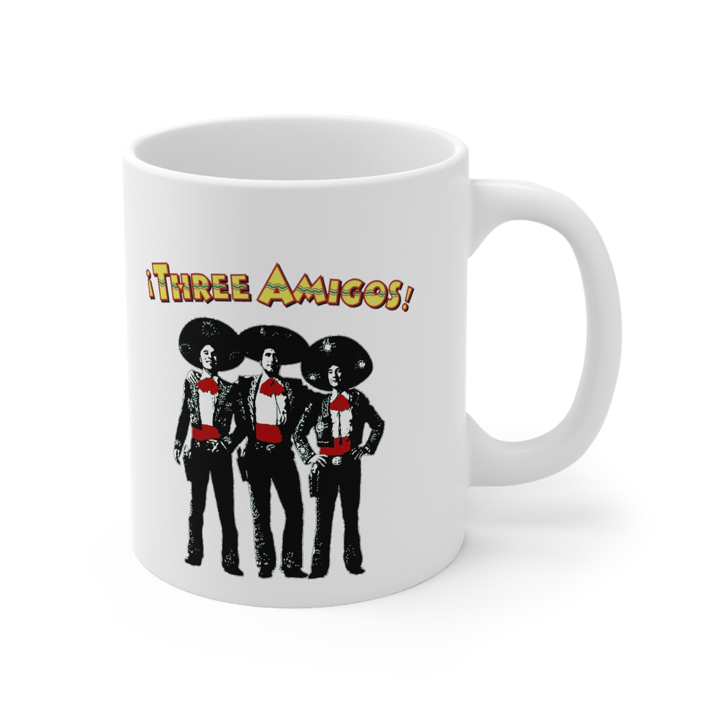 The Three Amigos! Ceramic Coffee Mug 11oz