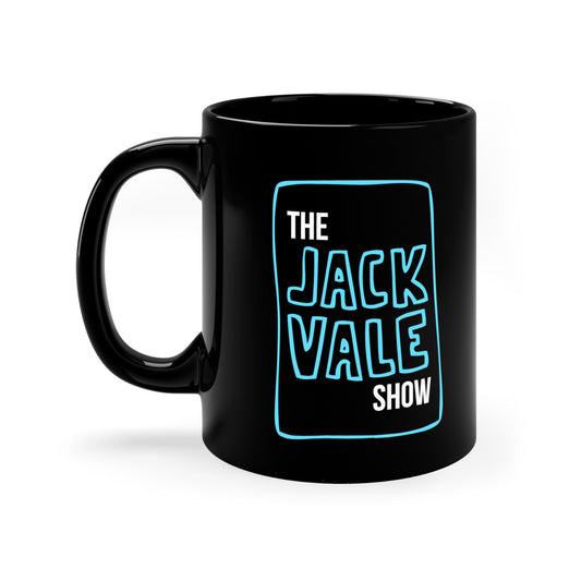 The Jack Vale Show Ceramic 11oz Black Coffee Mug