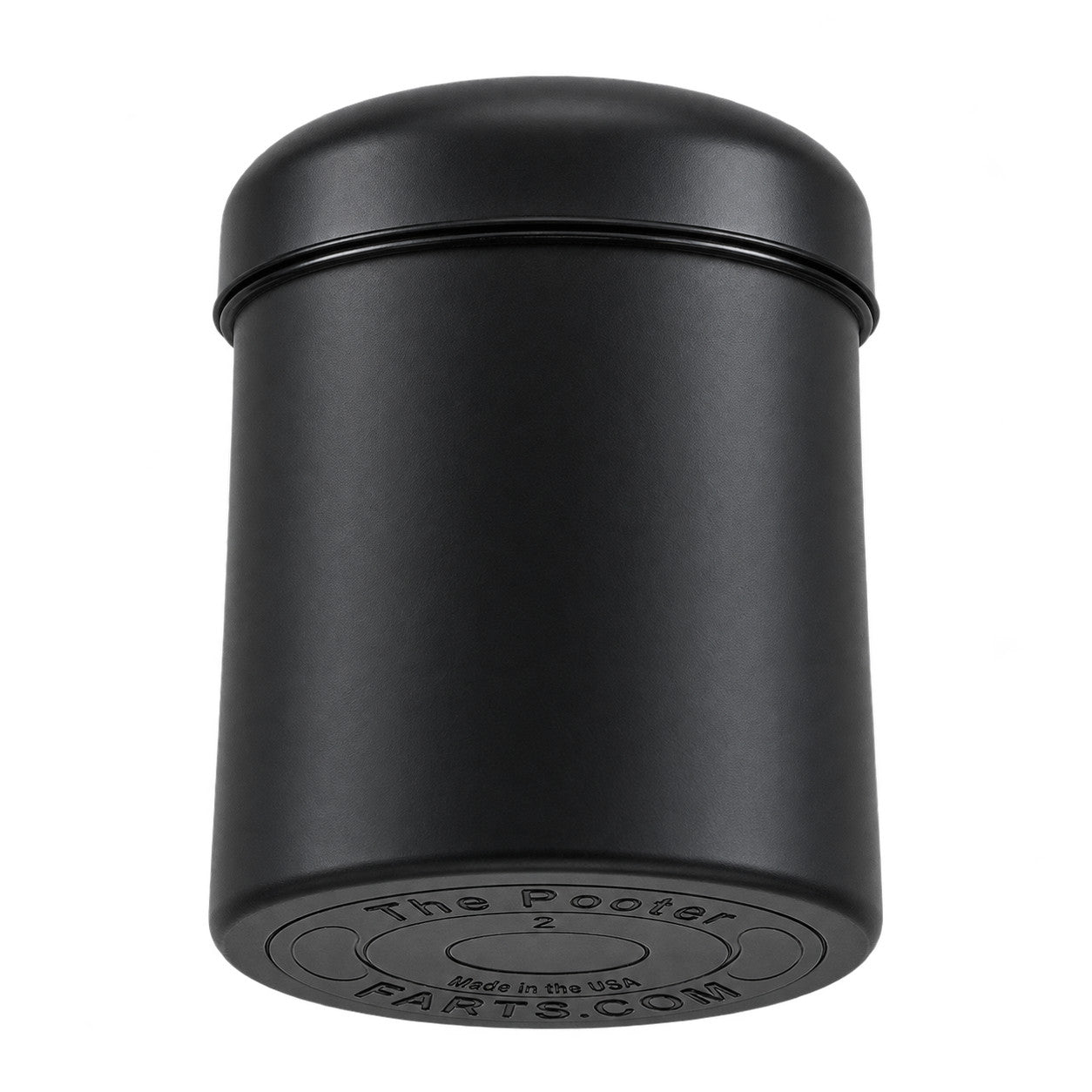 Side view of the Pooter showing the cap line